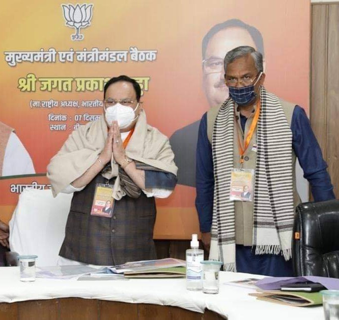 त्रिवेन्द्र के ‘तेवरों’ को ‘धार’ दे गए नड्डा