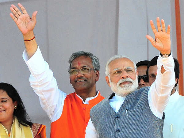 जब पीएम मोदी ने की सीएम त्रिवेंद्र की तारीफ