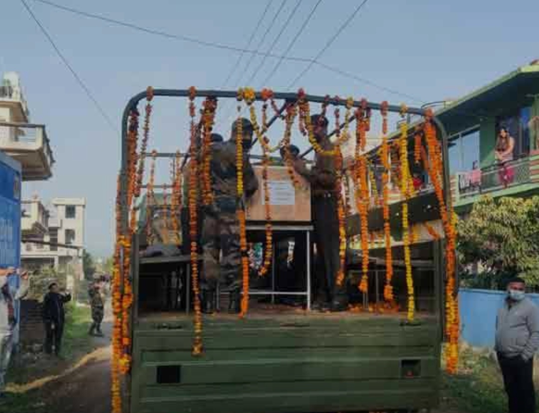 सियाचिन में बलिदान देने वाले हवलदार जगेंद्र सिंह चौहान का पार्थिव शरीर पहुंचा घर