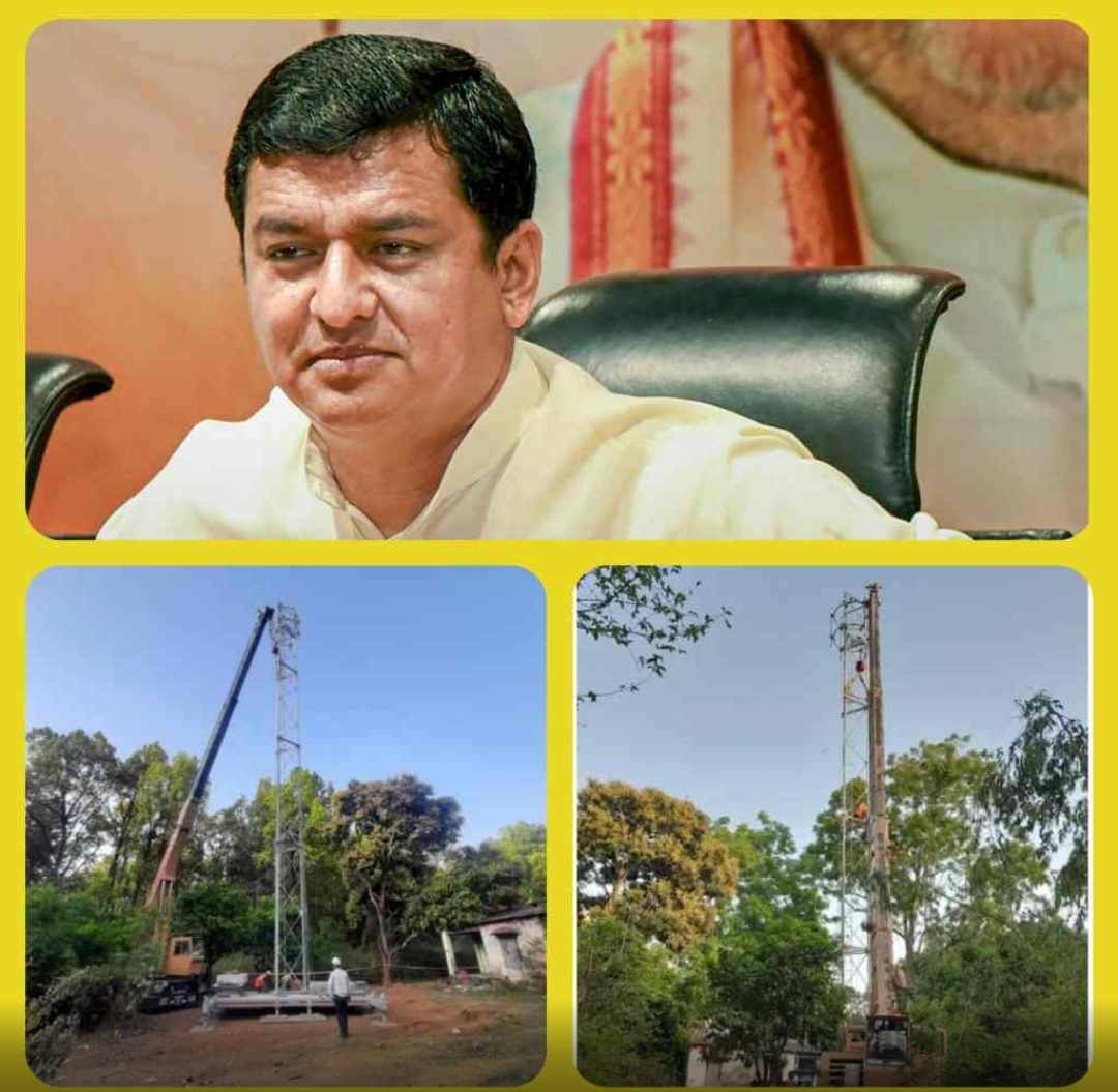 देहरादून: मोहन्ड डाट काली मंदिर मार्ग में लगा पहला मोबाइल टॉवर,सांसद बलूनी की पहल लाई रंग