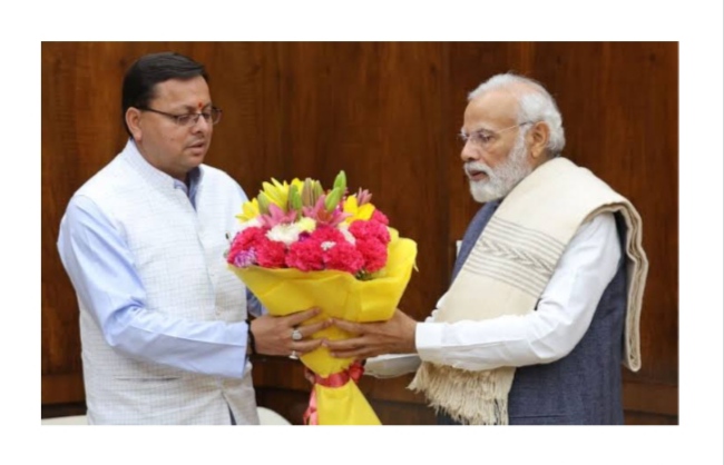 सीएम धामी ने प्रधानमंत्री नरेंद्र मोदी और जल शक्ति मंत्री गजेन्द्र सिंह शेखावत का इस बात के लिये किया आभार व्यक्त