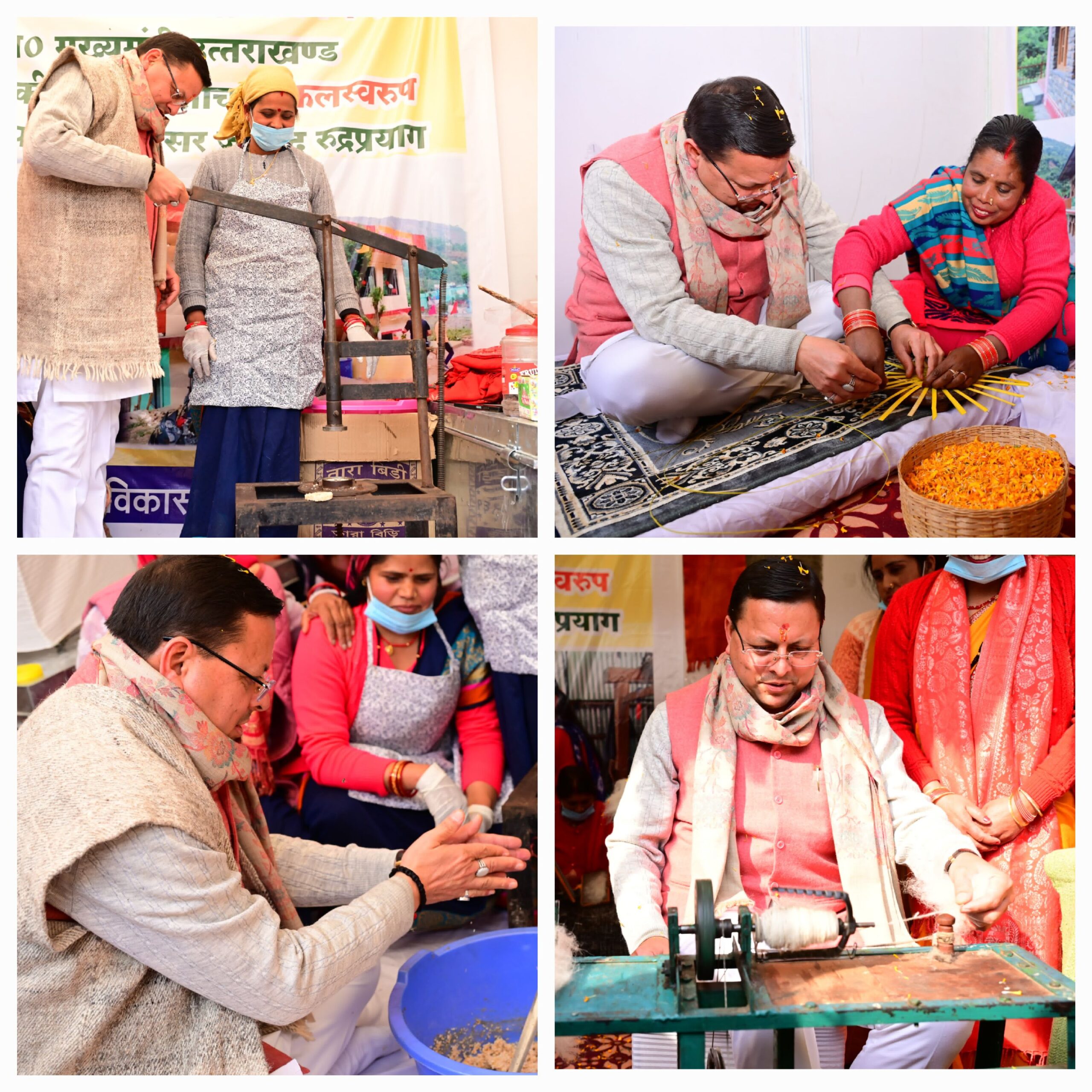 पिछली यात्रा के दौरान लगभग 70 लाख रुपए से ज्यादा का किया था कारोबार, इस वर्ष दो करोड़ का है लक्ष्य : धामी
