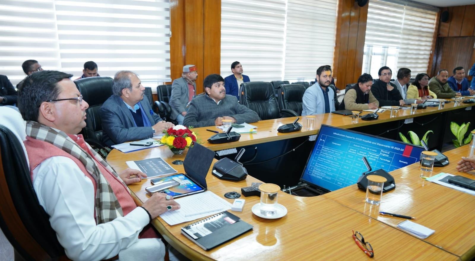 उत्तराखण्ड को विश्व का सर्वश्रेष्ठ योग गंतव्य बनाने के लिए नई योग नीति शीघ्र लाने के निर्देश मुख्यमंत्री धामी ने दिये