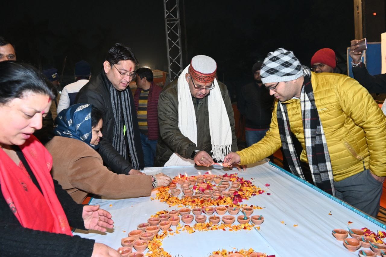 रुद्रपुर गांधी मैदान में आयोजित राष्ट्रीय सरस मेला 2024 में जिले के प्रभारी मंत्री गणेश जोशी ने प्रतिभाग किया..