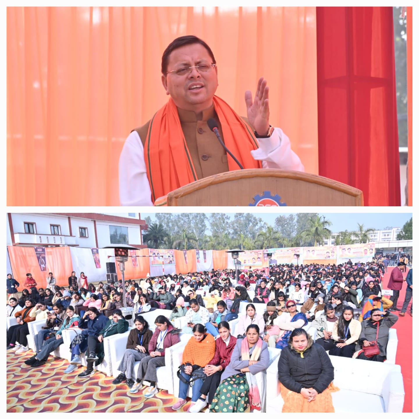 मुख्यमंत्री धामी ने कहा कि लोकतंत्र की मजबूती के लिए मतदाताओं की महत्वपूर्ण भूमिका होती है