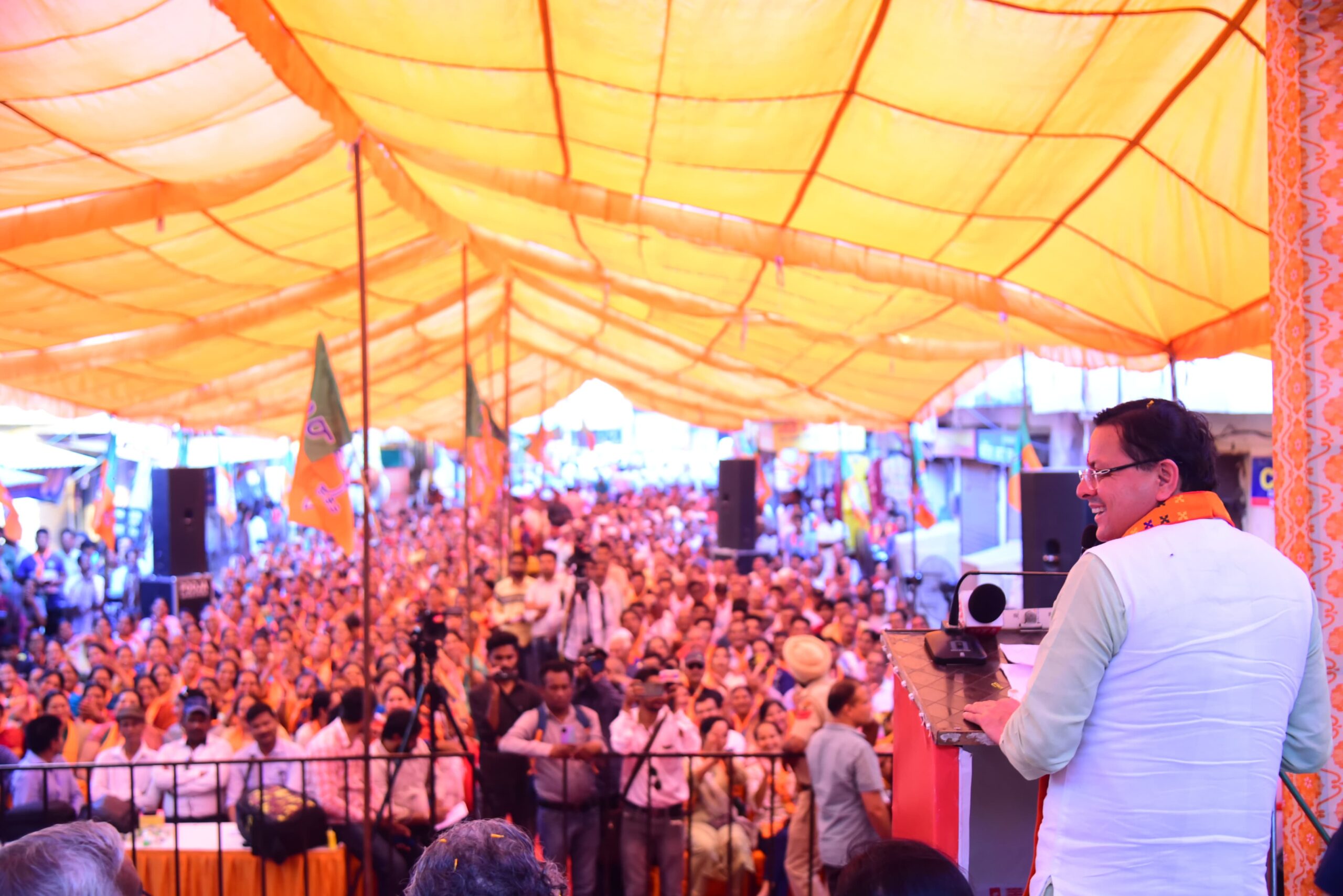जनता का जोश एवं उत्साह देखकर लगता है निश्चित ही श्रीमती बन्तो कटारिया जी भारी बहुमत से जीतने वाली हैं:धामी