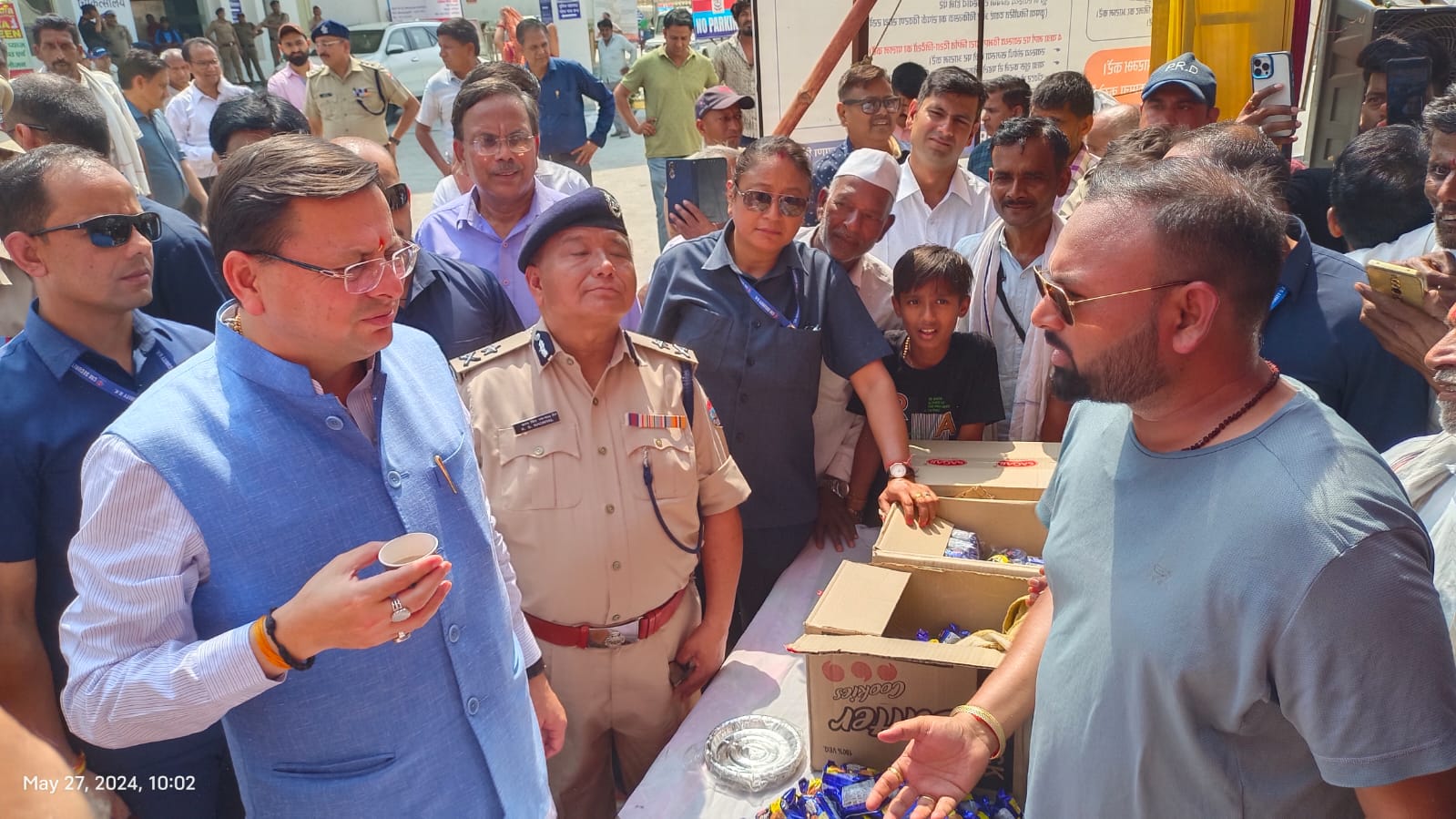 मुख्यमंत्री धामी ने ऋषिकेश पहुंचकर चारधाम यात्रा रजिस्ट्रेशन कार्यालय एवं श्रद्धालुओं के लिए की गई व्यवस्थाओं का स्थलीय निरीक्षण किया