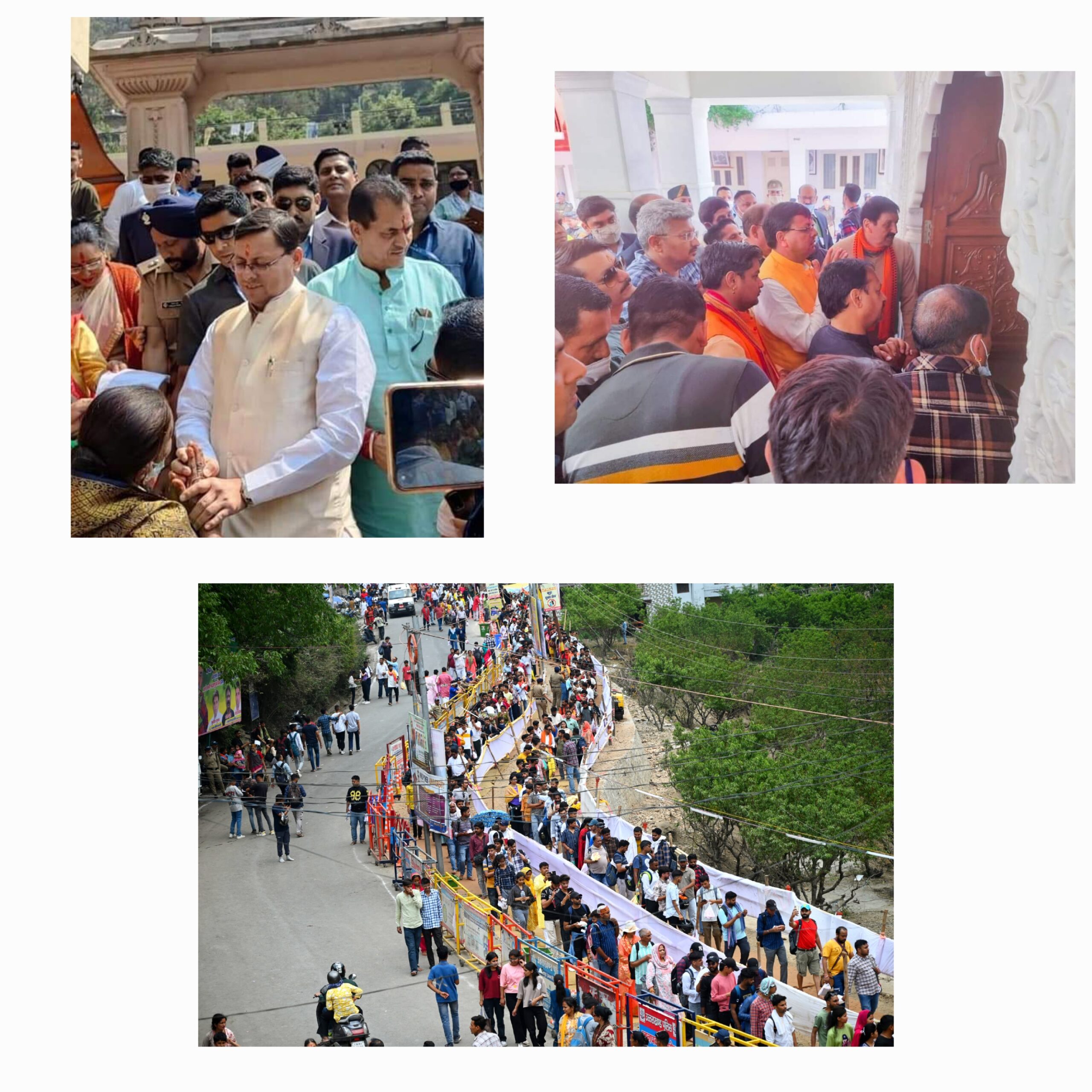यात्रा में देश-विदेश से जुटने वाली भीड़ को देखते हुए मुख्यमंत्री पुष्कर सिंह धामी ने खुद व्यवस्थाओं की मॉनिटरिंग की।