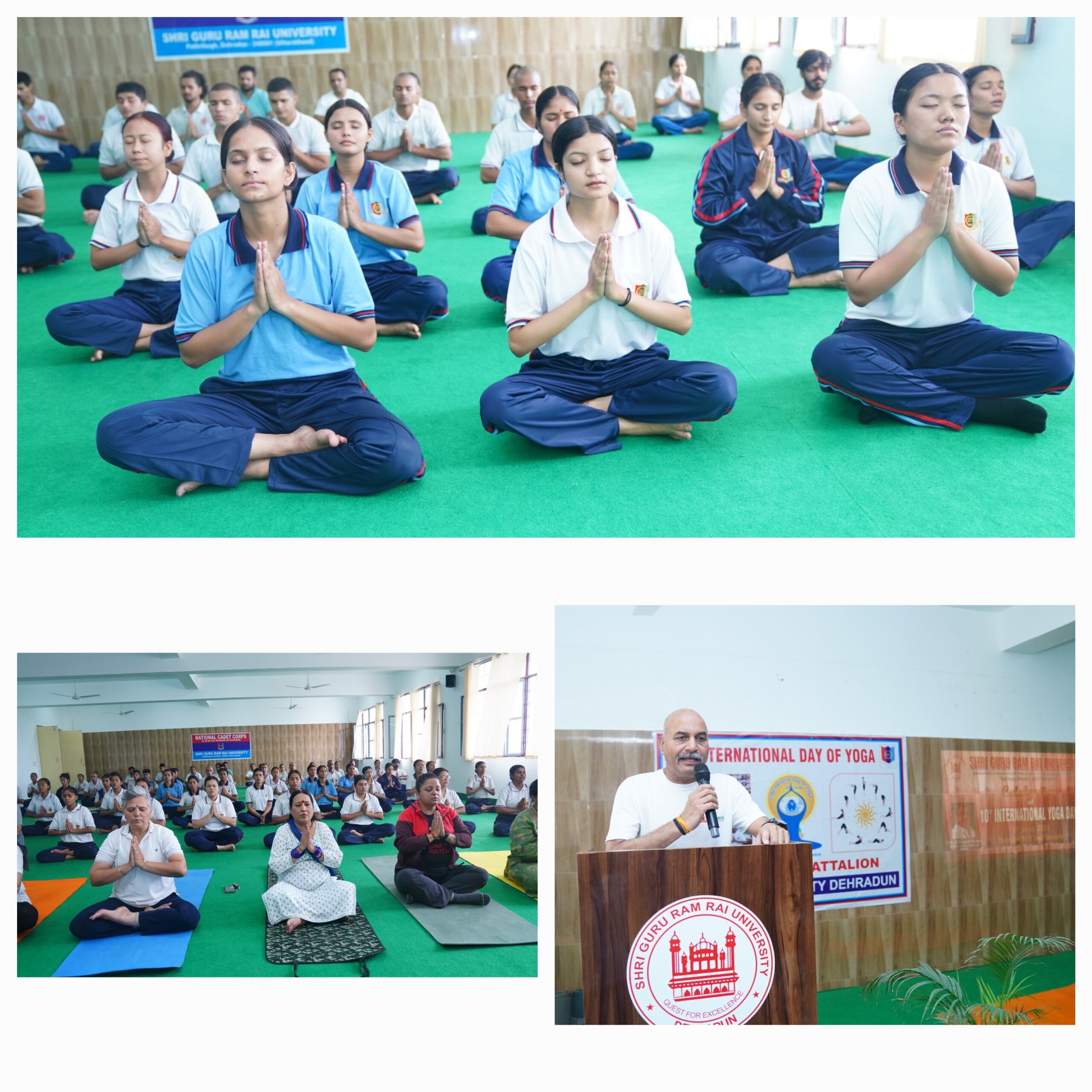 जनपद के विभिन्न संस्थानों एवम् उत्तर प्रदेश के बुलंदशहर में योग प्रोटोकॉल का करवाया अभ्यास