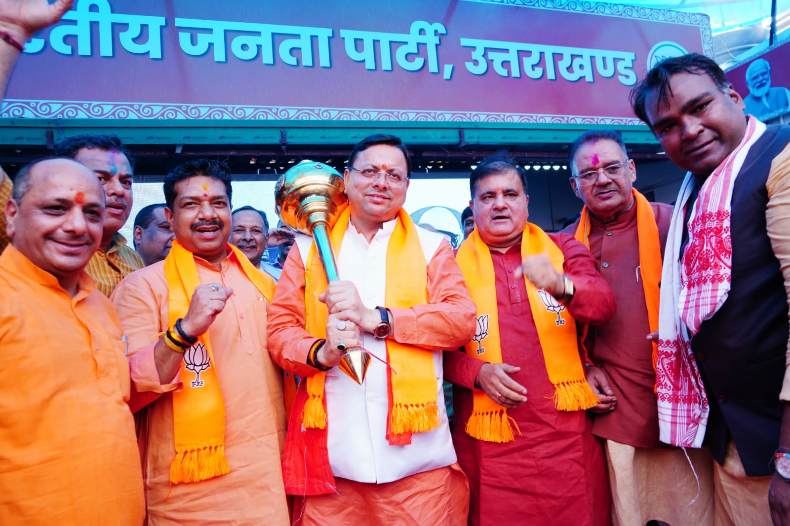 ये विजय पार्टी कार्यकर्ताओं, सभी पदाधिकारियों की मेहनत एवं मार्गदर्शन का प्रतिफल :धामी