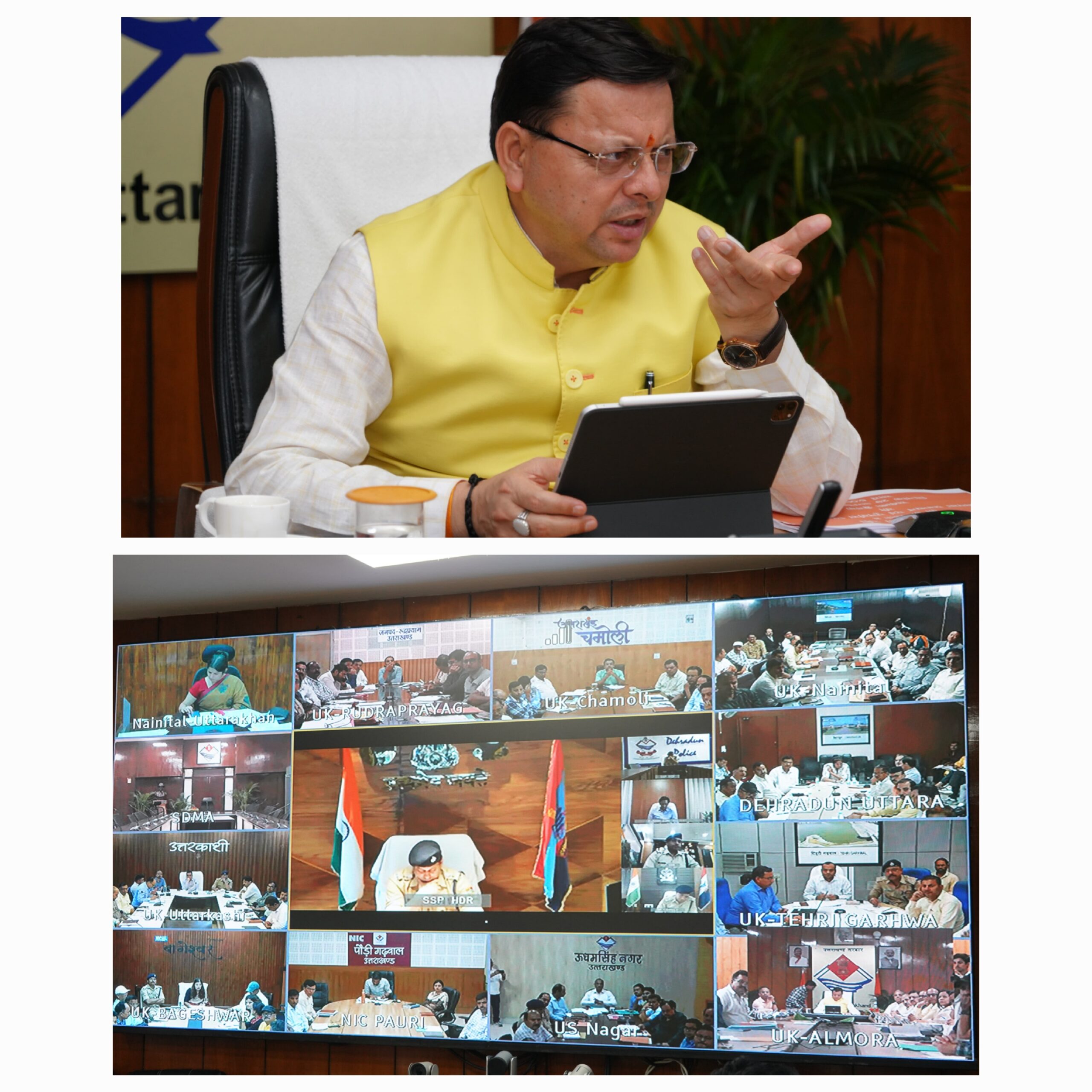चारधाम यात्रा मार्ग के मरम्मत के साथ ही भूस्खलन प्रभावित क्षेत्रों तथा रेनफाल की स्थिति की भी तकनीकि संस्थानों से अध्यनन कराए जाने के निर्देश दिए