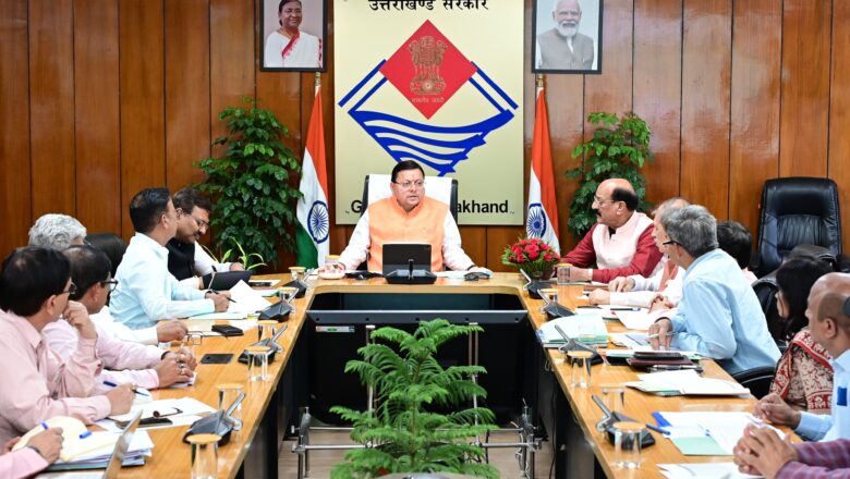 लघु जल विद्युत परियोजनाओं पर विशेष ध्यान दिया जाए : धामी