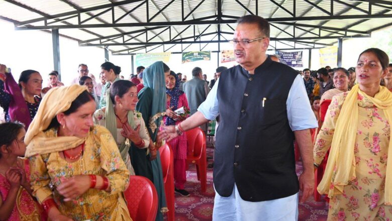 कैबिनेट मंत्री ने कहा, टिन शेड से शैक्षिक, सांस्कृतिक और सामाजिक गतिविधियों को मिलेगा नया मंच।