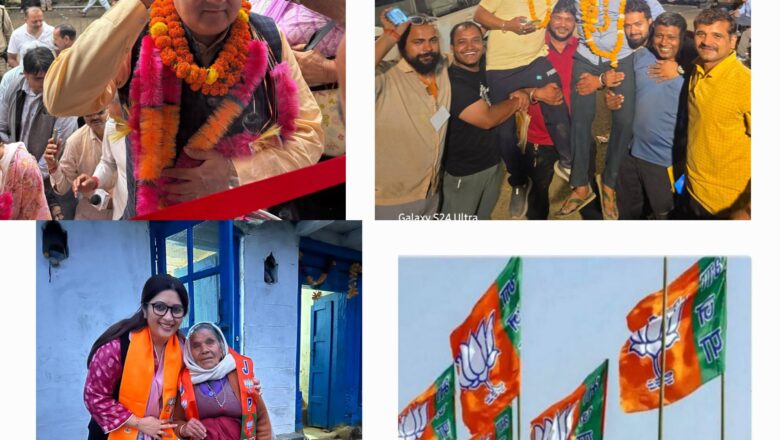 भाजपा को पंचायत चुनाव में मिली जीत , बनकर आ रही है छोटी सरकार….