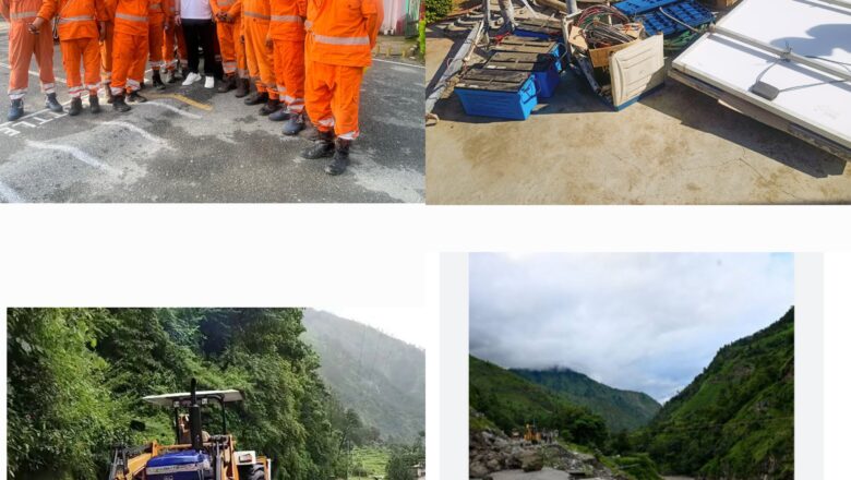 बंद सड़कों को खोलने का काम भी युद्ध स्तर पर जारी है। इंटरनेट सेवा बहाल की जा रही है और बिजली, पाइनों की टूटी लाइनों को भी जोड़ा जा रहा है