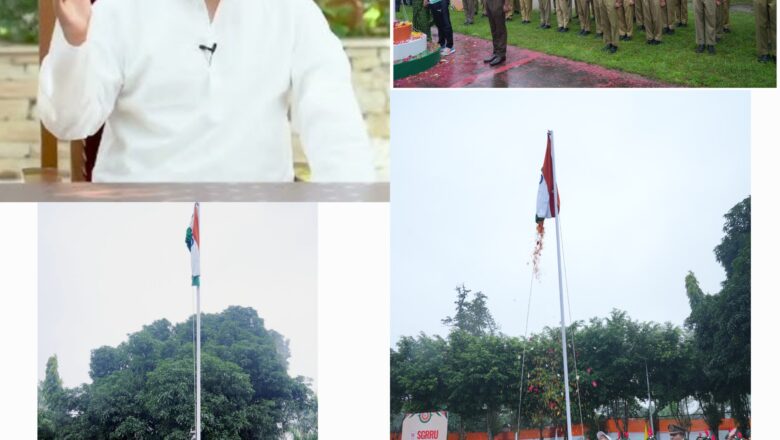 महंत देवेन्द्र दास जी महाराज ने कहा—स्वतंत्रता दिवस केवल तिरंगा फहराने का नहीं, बल्कि राष्ट्र निर्माण का संकल्प लेने का दिन है