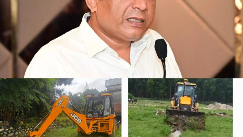 अवैध प्लॉटिंग पर एमडीडीए की सख्त कार्रवाई, दो स्थानों पर ध्वस्तीकरण   
