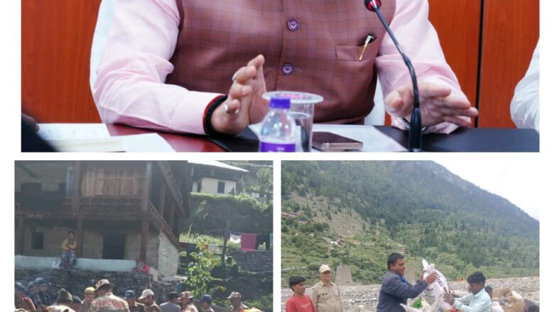 राहत – बचाव कार्यों में लगी सरकारी मशीनरी का उत्साहवर्धन करने की अपील
