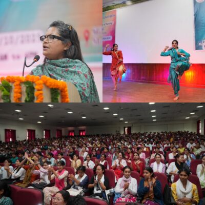 श्री गुरु राम राय यूनिवर्सिटी काॅलेज ऑफ नर्सिंगमें नव प्रवेशी विद्यार्थियों का जोरदार स्वागत