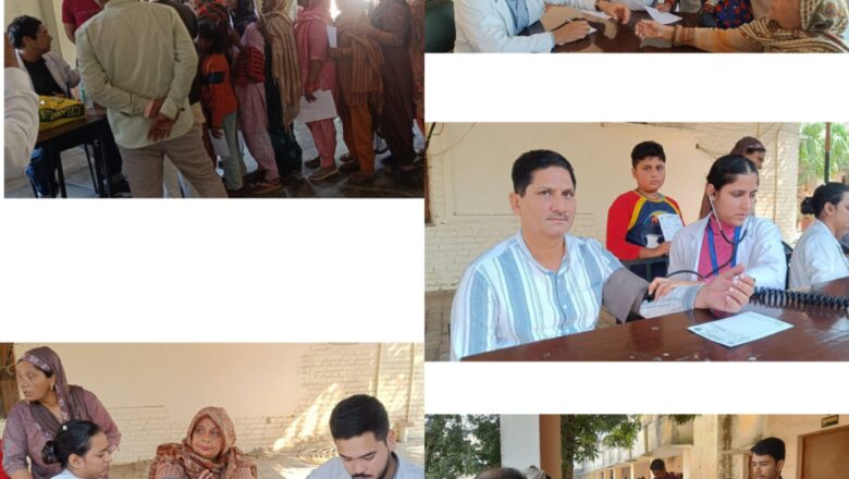 श्री महंत इन्दिरेश अस्पताल ने हरिद्वार में लगाया निःशुल्क शिविर