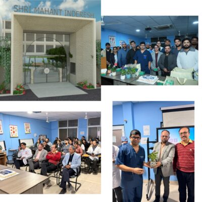 श्री महंत इन्दिरेश अस्पताल में रही वैश्विकइंटरवेंशनल रेडियोलॉजी (आईआर) दिवस की धूम