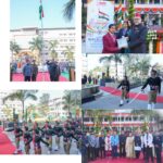 श्री गुरु राम राय विश्वविद्यालय परिसर में कुलपति प्रो. (डॉ.) के. प्रतापन ने राष्ट्रीय ध्वज फहराया तथा अनुशासित परेड की सलामी ली