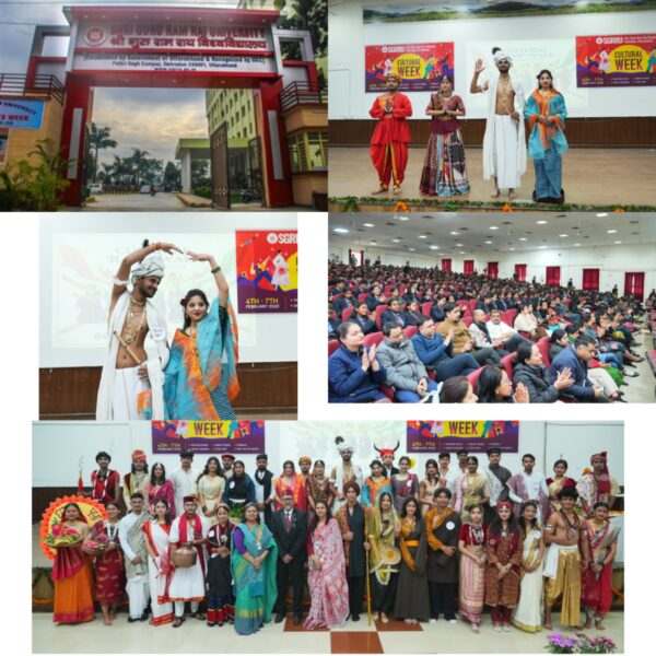 श्री गुरु राम राय विश्वविद्यालय मेंसांस्कृतिक सप्ताह का जोरदार आगाज़