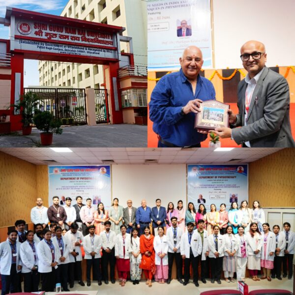 श्री गुरु राम राय विश्वविद्यालय के बीपीटी और एमपीटी छात्र-छात्राओ को जाॅब स्कोप पर दी गई महत्वपूर्णं जानकारियां