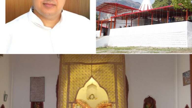 श्रीमहंत देवेन्द्र दास जी महाराज के मार्गदर्शन में मंदिर को नया स्वरुप दिया गया