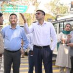 डीएम ने महेंद्र ग्राउंड का किया निरीक्षण, हर सुविधा समय पर सुनिश्चित करने के निर्देश