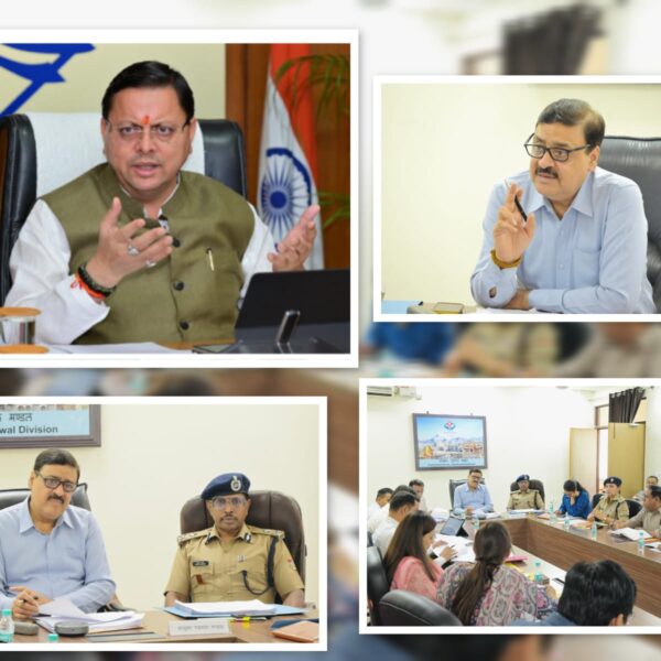 मुख्यमंत्री धामी के सख्त तेवर: अधिकारियों की लापरवाही पर जवाबदेही तय