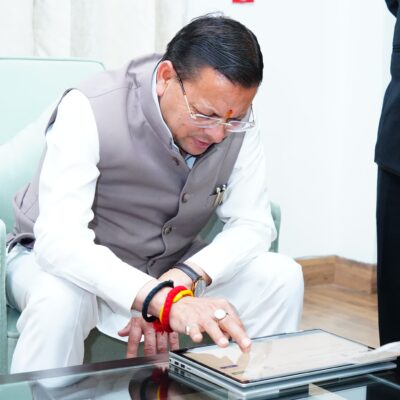 मुख्यमंत्री धामी ने की जनगणना 2027 के लिए स्व-गणना