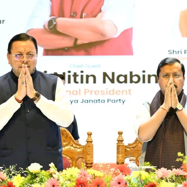उत्तराखंड को नई दिशा देने वाले नेतृत्व का नाम है धामी: नितिन नवीन