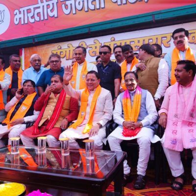 भाजपा का विजय रथ लगातार आगे बढ़ रहा: धामी
