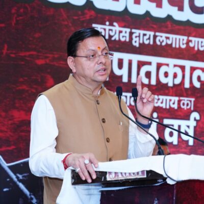 राष्ट्र प्रथम की भावना से आगे बढ़ रहा है नया भारत: मुख्यमंत्री धामी
