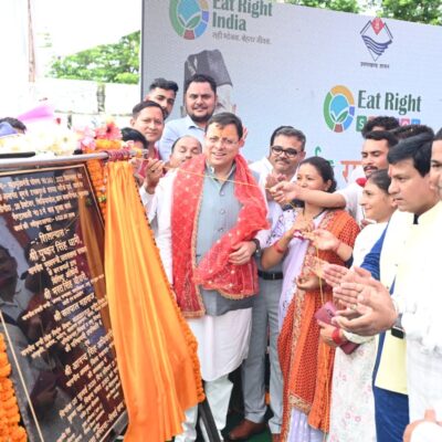 ₹65.95 करोड़ की बाढ़ सुरक्षा परियोजनाओं का मुख्यमंत्री धामी ने किया शिलान्यास