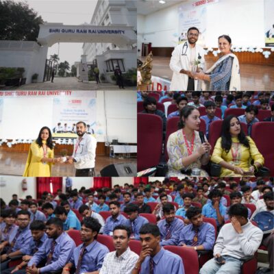 एसजीआरआरयू में स्वस्थ जीवनशैली अपनाने और भावनात्मक संतुलन बनाए रखने का दिया संदेश