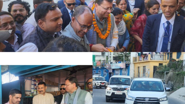 निर्देश ही नहीं, खुद सड़कों पर उतरे मुख्यमंत्री धामी, विकास कार्यों का लिया जायजा
